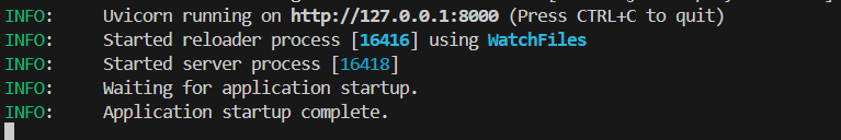 Run Fastapi app locally