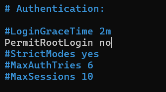 Disable Root Login Guide