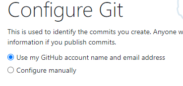 Configure Github Desktop Windows