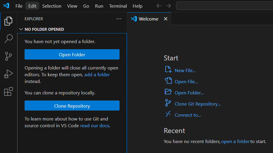 New Python Project with Vs Code